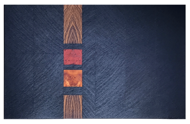 Vesperbrett Wenge-Zebrano
