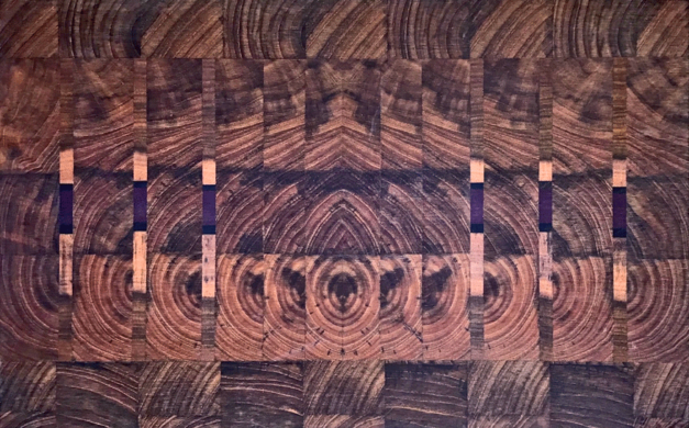 Küchen- und Schneidebrett Teak-Amaranth