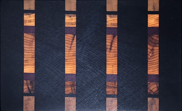 Frühstücksbrett Wenge-Amaranth