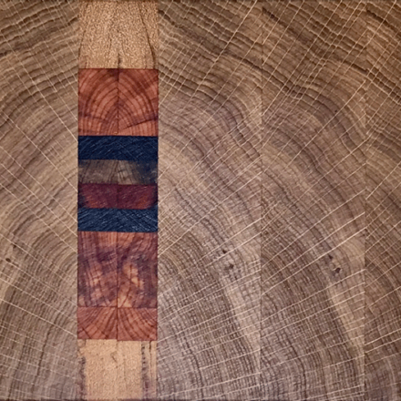 Frühstücksbrett Eiche-Marblewood