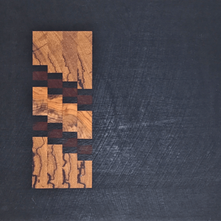 Schneide- und Küchenbrett Wenge-Marblewood