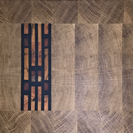 Schneide- und Küchenbrett Eiche-Amaranth