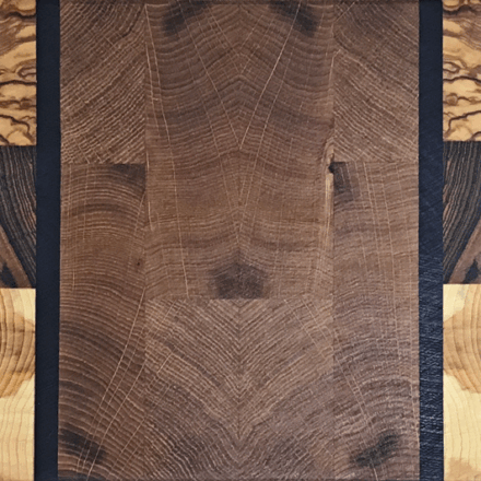 Vesperbrett Eiche-Wenge