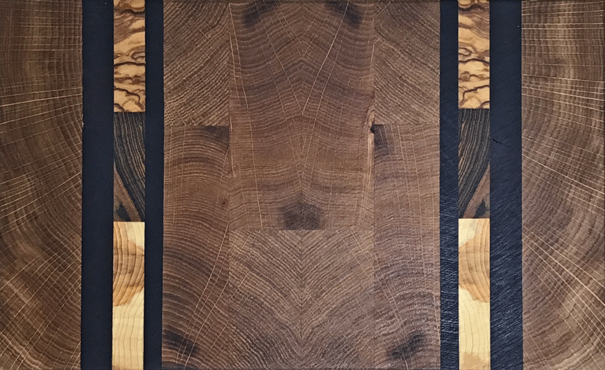 Vesperbrett Eiche-Wenge