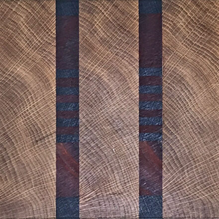 Frühstücksbrett Eiche-Wenge